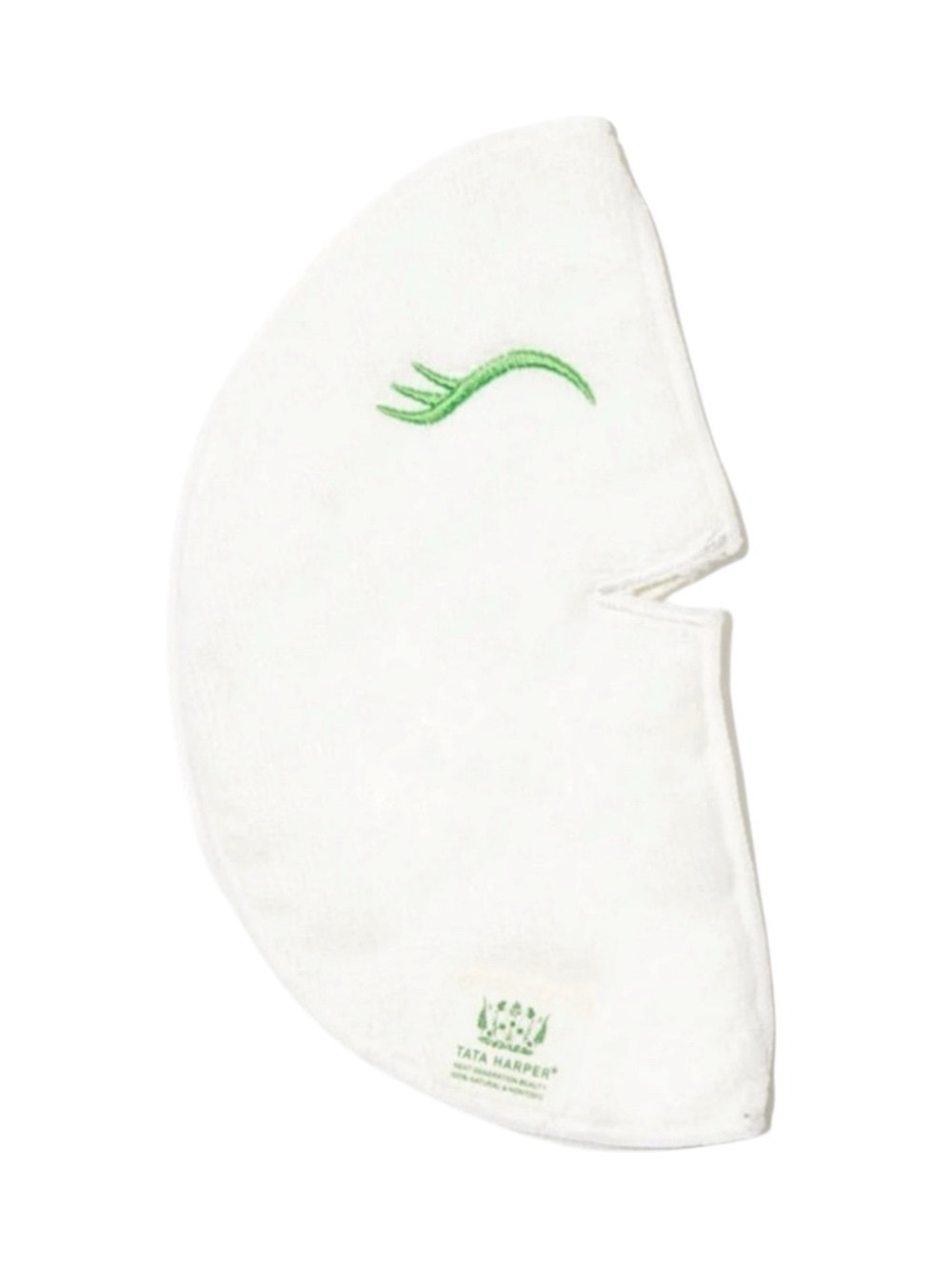 new Tata Harper ㋡ Facial Beauty Towelette ㋡ White Green ㋡ Luxe Skincare ㋡ Mask
